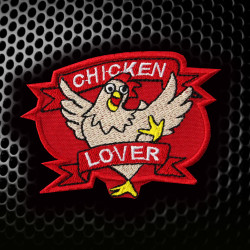 CS: GO Sticker Hühnerliebhaber Stickerei Aufbügeln / Klettverschluss
